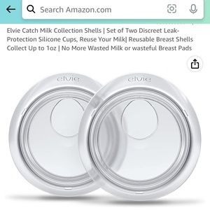 Elvie milk collection shells for nursing